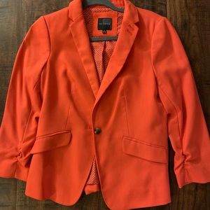 Jacket Blazer w/ Ruched Sleeves